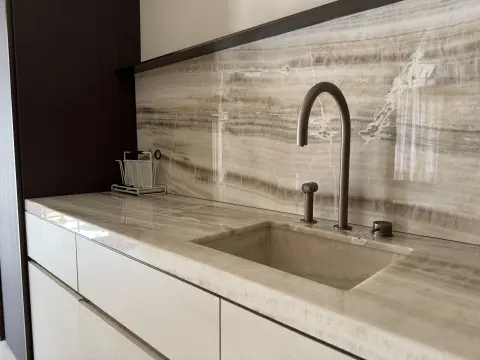 Onxy ivory keuken voskuilnatuursteen
